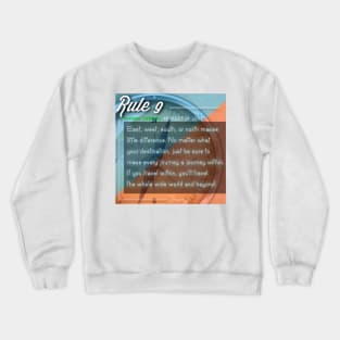 40 RULES OF LOVE - 9 Crewneck Sweatshirt